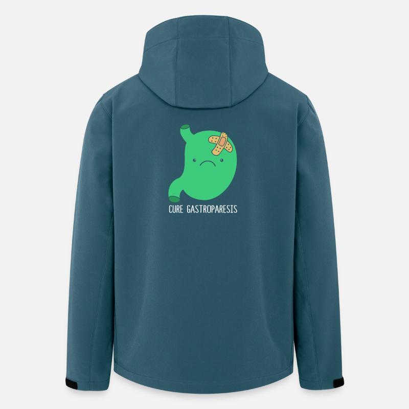 Gastroparese - Recycelte Männer Softshell-Jacke von Stanley/Stella - Dunkles Petrol