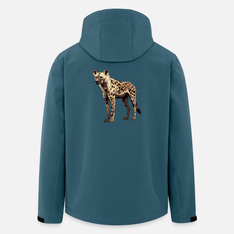 Hyäne - Recycelte Männer Softshell-Jacke Discoverer von Stanley/Stella - Dunkles Petrol