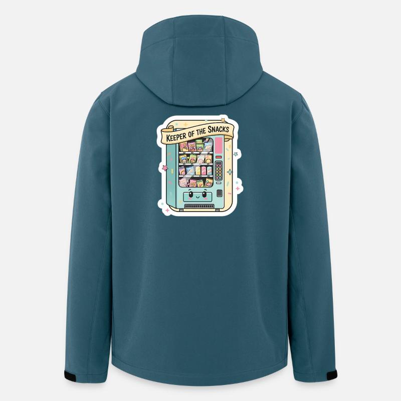 Hüter des Snack-Verkaufs - Recycelte Männer Softshell-Jacke von Stanley/Stella - Dunkles Petrol