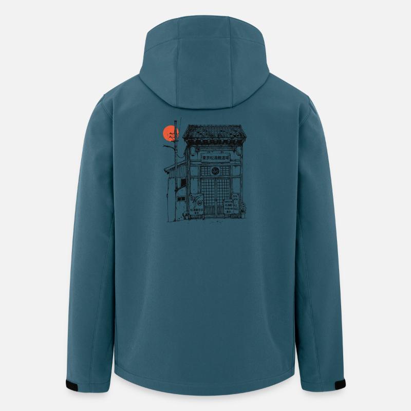 Shotokan Dojo - Recycelte Männer Softshell-Jacke von Stanley/Stella - Dunkles Petrol