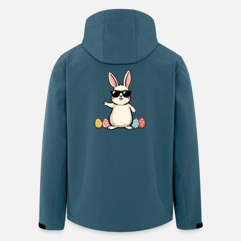 Funny Easter Bunny - Men’s Recycled Softshell Jacket by Stanley/Stella - stargazer