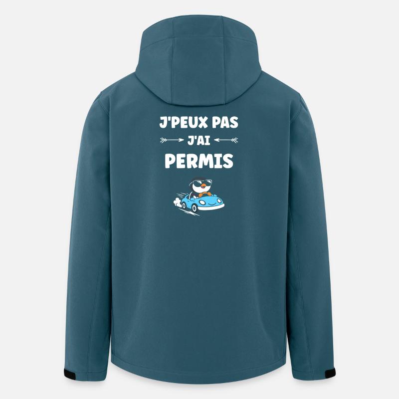 Driver's license humor - Men’s Recycled Softshell Jacket by Stanley/Stella - stargazer