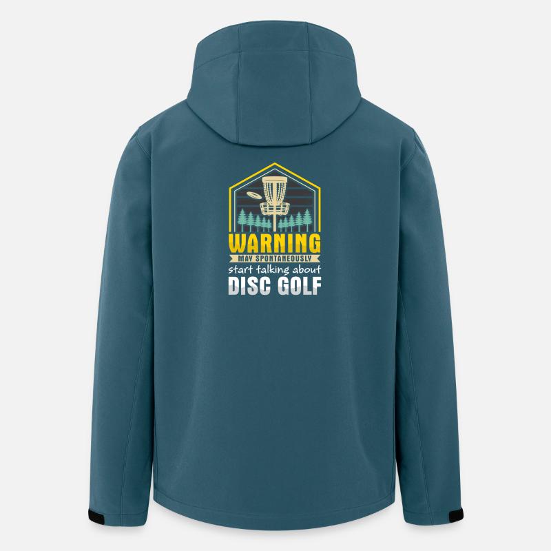 Disc Golf Geschenke Discgolf - Recycelte Männer Softshell-Jacke von Stanley/Stella - Dunkles Petrol