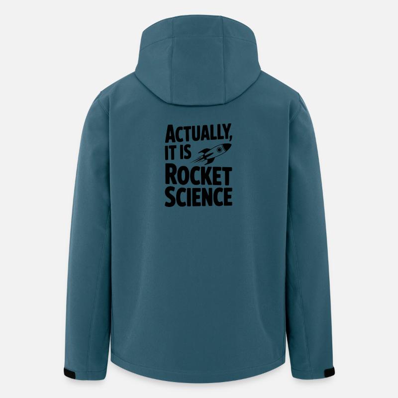 Actually It Is Rocket Science - Men’s Recycled Softshell Jacket by Stanley/Stella - stargazer