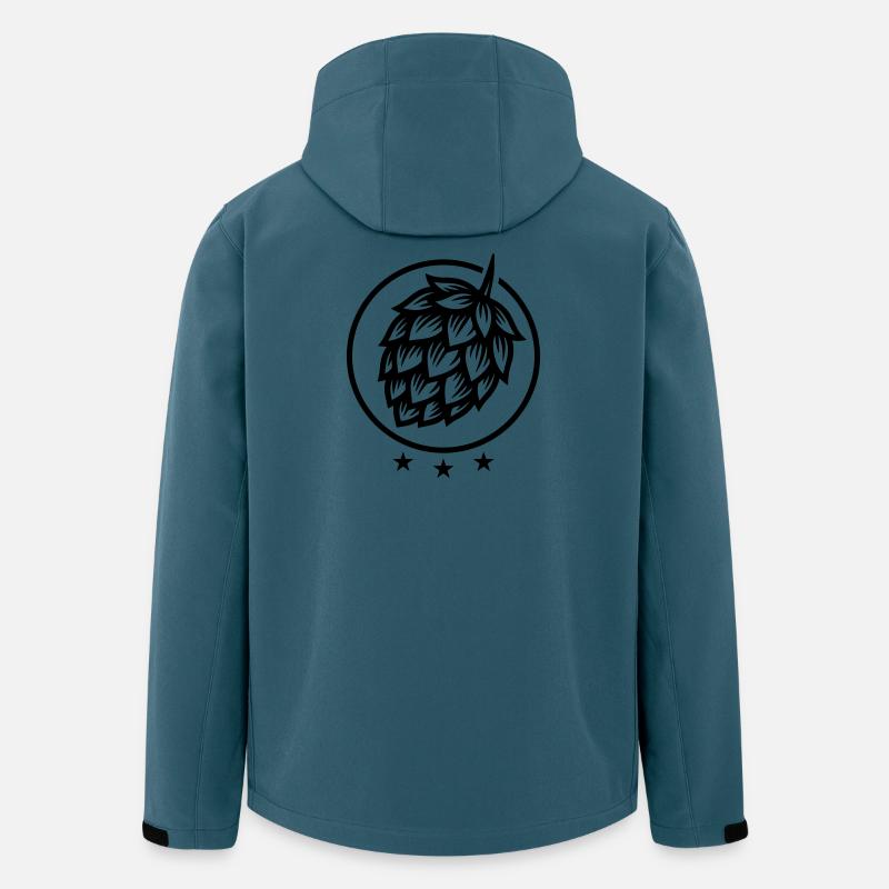 Hops Barley - Men’s Recycled Softshell Jacket by Stanley/Stella - stargazer