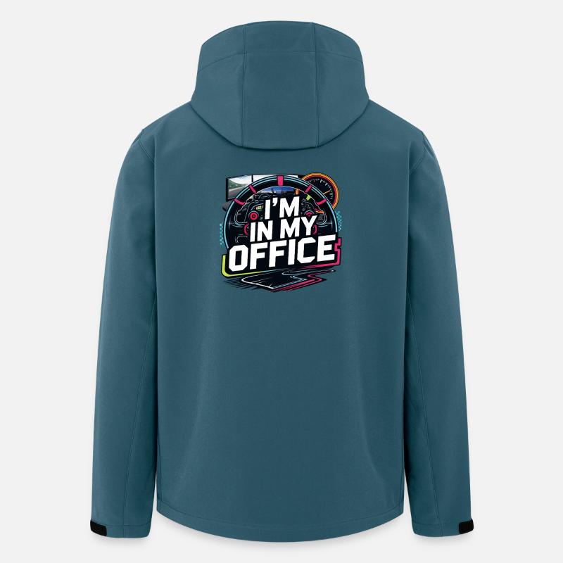 I'm in my office - Men’s Recycled Softshell Jacket by Stanley/Stella - stargazer