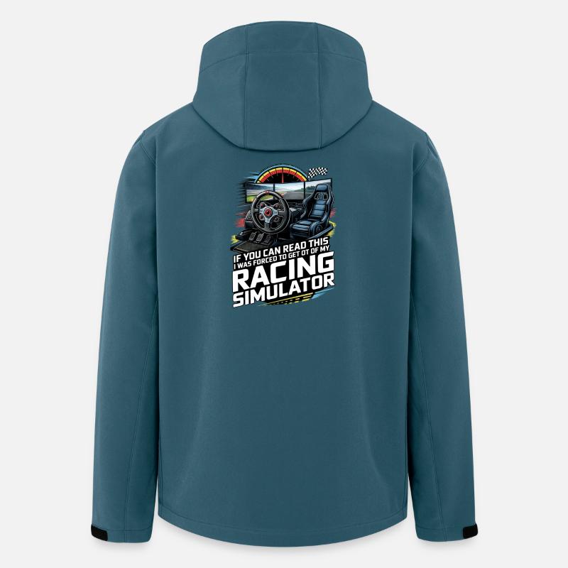Racing Simulator - Men’s Recycled Softshell Jacket by Stanley/Stella - stargazer