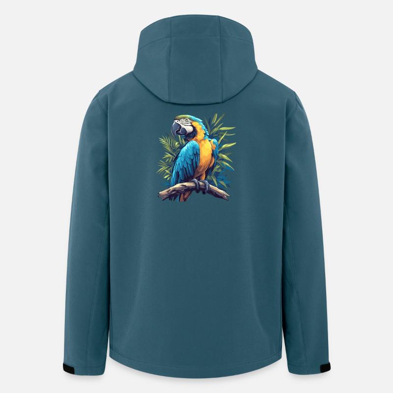 Macaw's Era - Men’s Recycled Softshell Jacket Discoverer by Stanley/Stella - stargazer