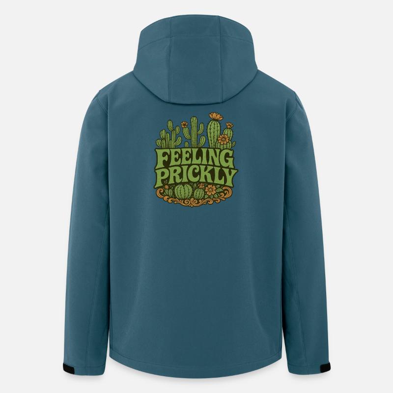 Cactus Pride: Feeling Prickly - Men’s Recycled Softshell Jacket by Stanley/Stella - stargazer