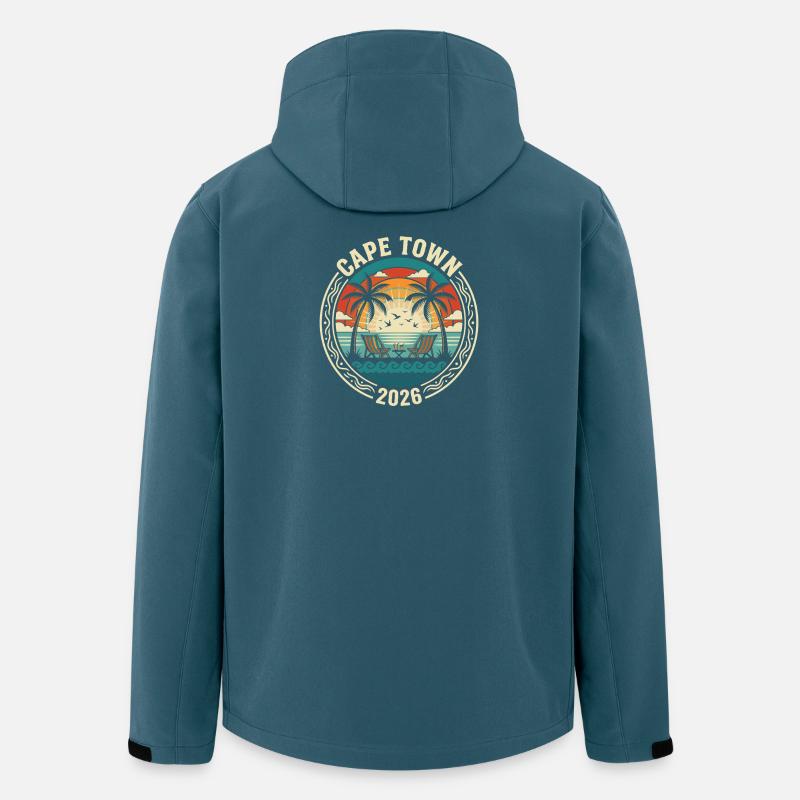 Cape Town 2026 Beach idyll - Men’s Recycled Softshell Jacket by Stanley/Stella - stargazer