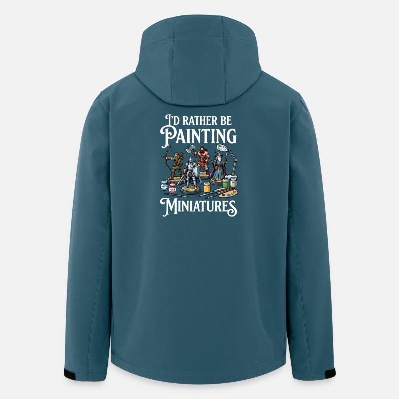 Prefer to paint miniatures - Men’s Recycled Softshell Jacket by Stanley/Stella - stargazer