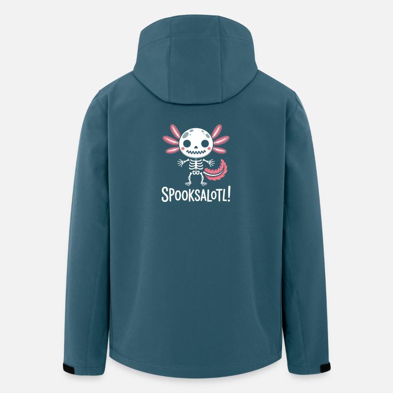 Spooksalot Skeleton Flutter - Men’s Recycled Softshell Jacket by Stanley/Stella - stargazer