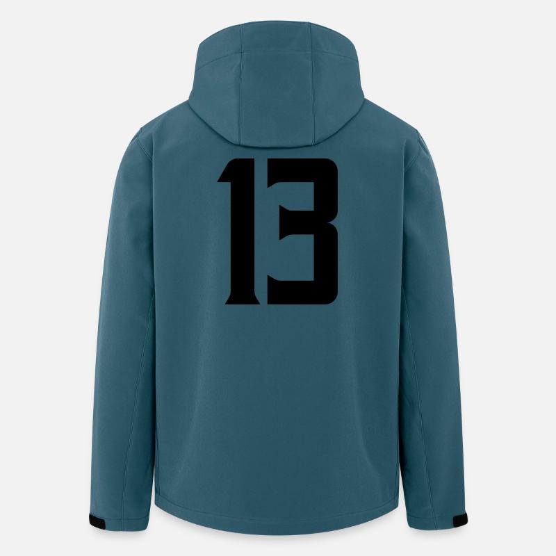13 - Veste softshell homme en polyester recyclé Stanley/Stella - bleu pétrole foncé