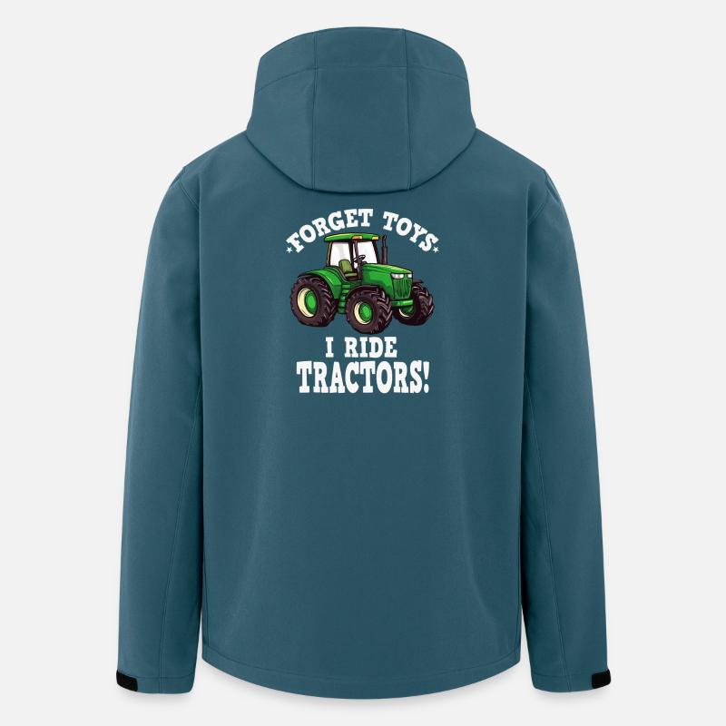 I drive tractors - Men’s Recycled Softshell Jacket by Stanley/Stella - stargazer