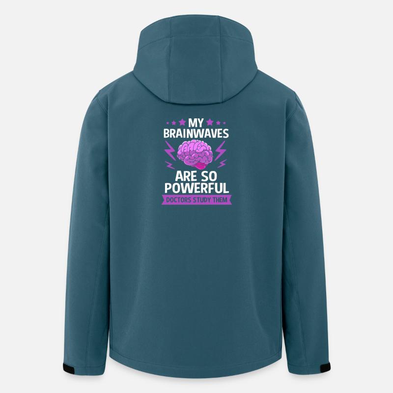 Epilepsie - Recycelte Männer Softshell-Jacke von Stanley/Stella - Dunkles Petrol