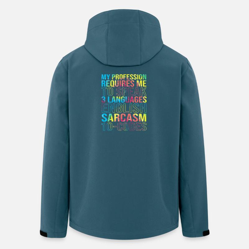 Medical Coder - Men’s Recycled Softshell Jacket by Stanley/Stella - stargazer