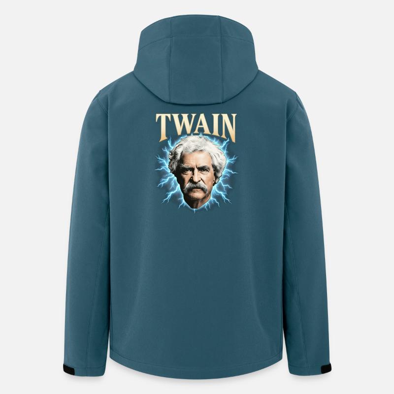 Mark Twain Thunder - Men’s Recycled Softshell Jacket by Stanley/Stella - stargazer
