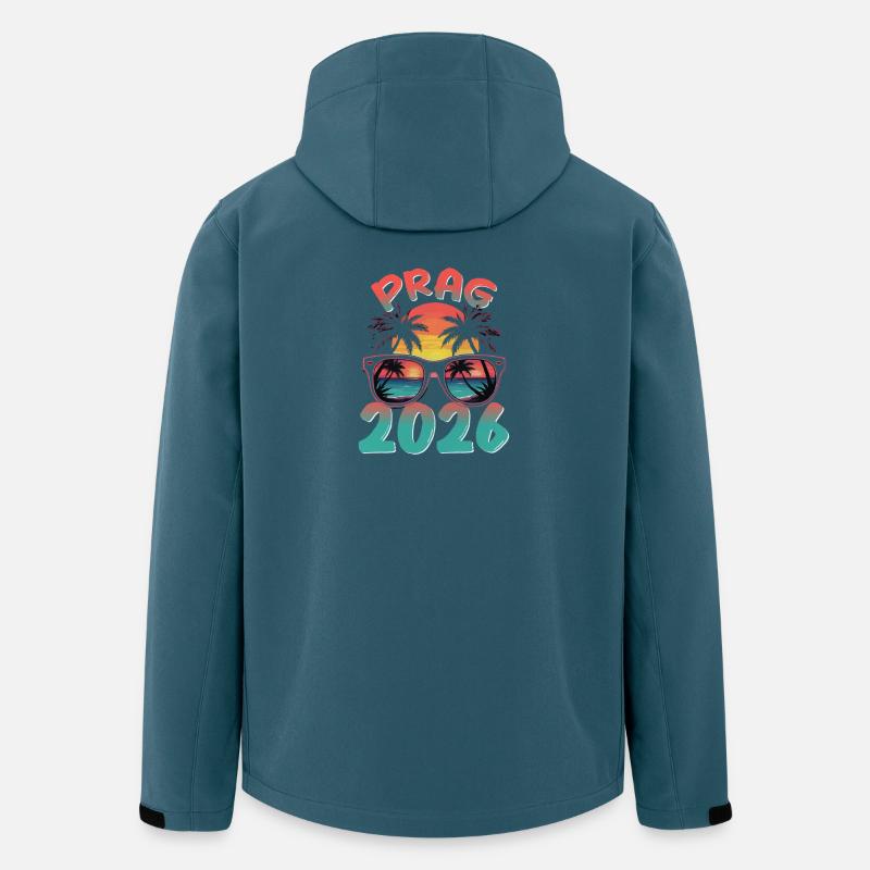 Prague 2026 - Men’s Recycled Softshell Jacket by Stanley/Stella - stargazer
