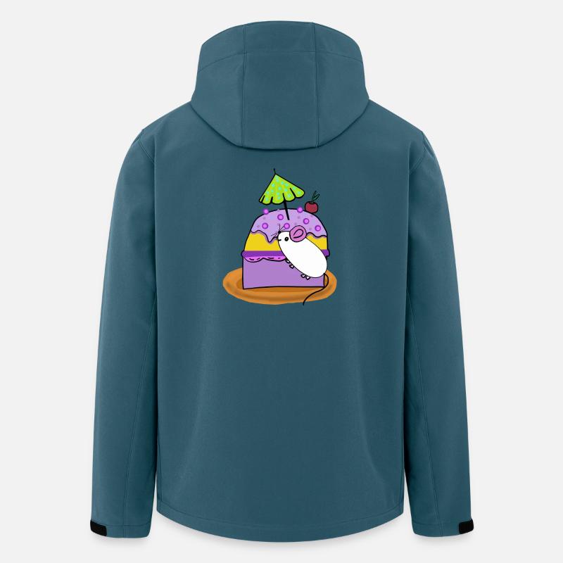Cake Mouse Muffin Mice - Men’s Recycled Softshell Jacket by Stanley/Stella - stargazer