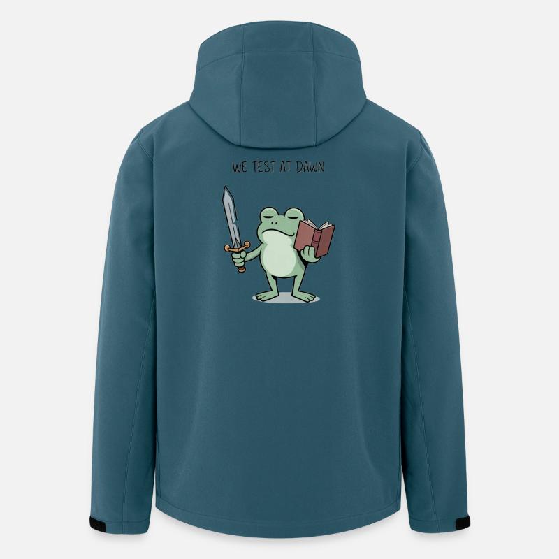 Dawn Quest Frog Knight - Men’s Recycled Softshell Jacket by Stanley/Stella - stargazer
