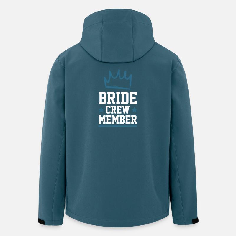 Bride Crew - Men’s Recycled Softshell Jacket by Stanley/Stella - stargazer