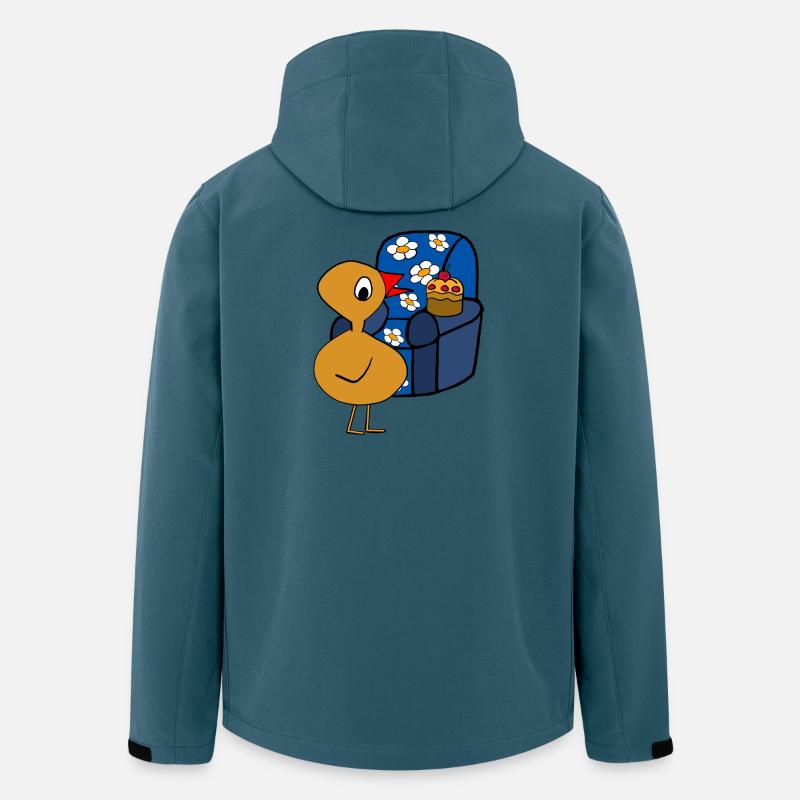Chick Muffin Armchair After-Work Chicken - Men’s Recycled Softshell Jacket by Stanley/Stella - stargazer