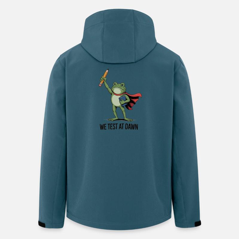Dawn Test Frog Hero - Men’s Recycled Softshell Jacket by Stanley/Stella - stargazer