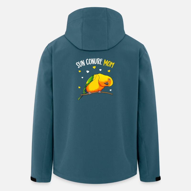 Sun Conure Mom - Men’s Recycled Softshell Jacket by Stanley/Stella - stargazer