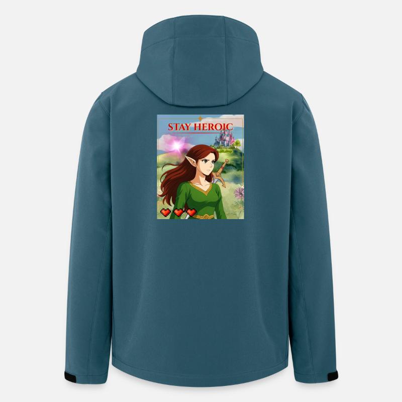 Stay Heroic - Men’s Recycled Softshell Jacket by Stanley/Stella - stargazer