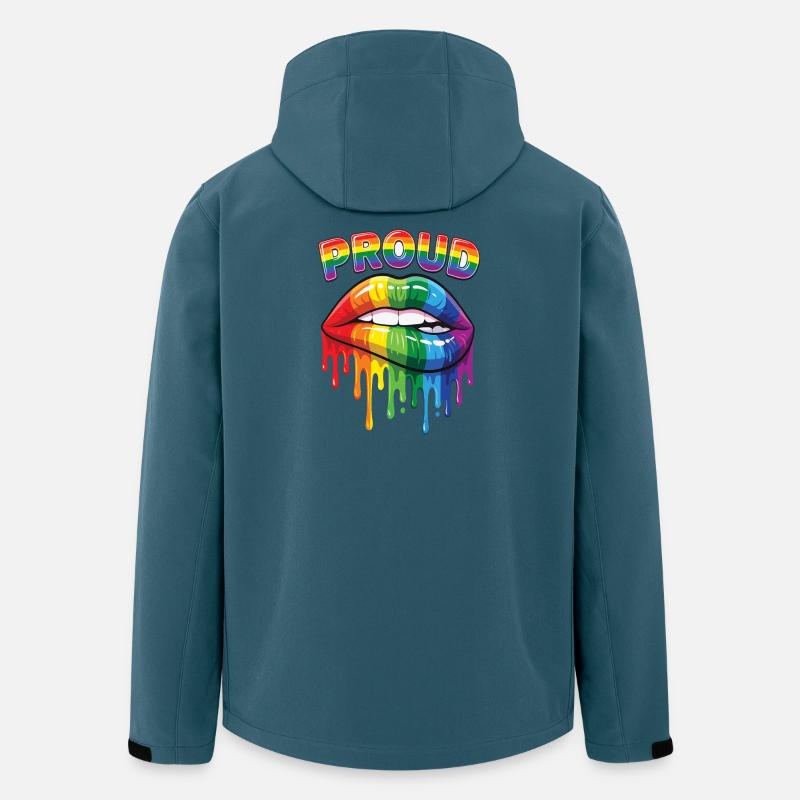 Pride Month LGBT - Proud! - Men’s Recycled Softshell Jacket by Stanley/Stella - stargazer