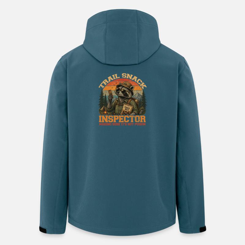Trail Snack Inspector - Men’s Recycled Softshell Jacket by Stanley/Stella - stargazer