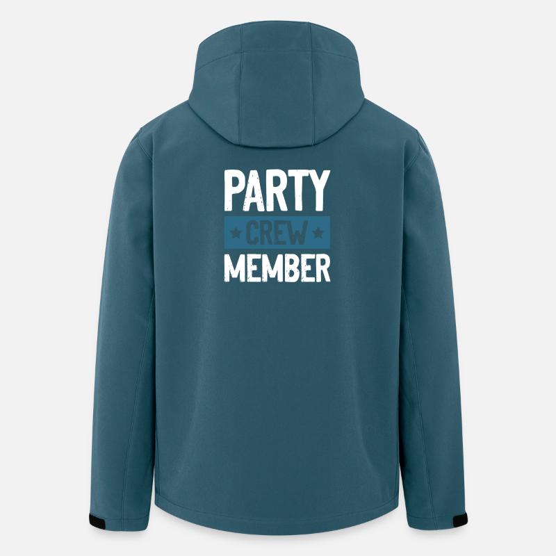 Party Crew - Men’s Recycled Softshell Jacket by Stanley/Stella - stargazer