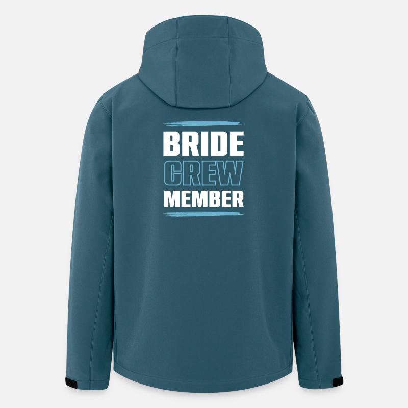 Bride Crew - Men’s Recycled Softshell Jacket by Stanley/Stella - stargazer