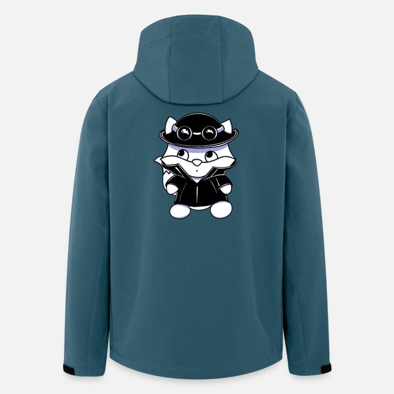 Kleiner Detektiv  - Recycelte Männer Softshell-Jacke von Stanley/Stella - Dunkles Petrol