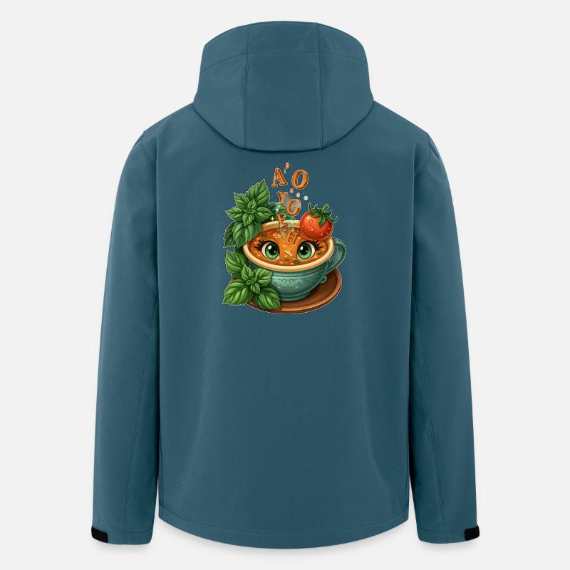 Alphabet-Teetasse mit Kräutern - Recycelte Männer Softshell-Jacke von Stanley/Stella - Dunkles Petrol