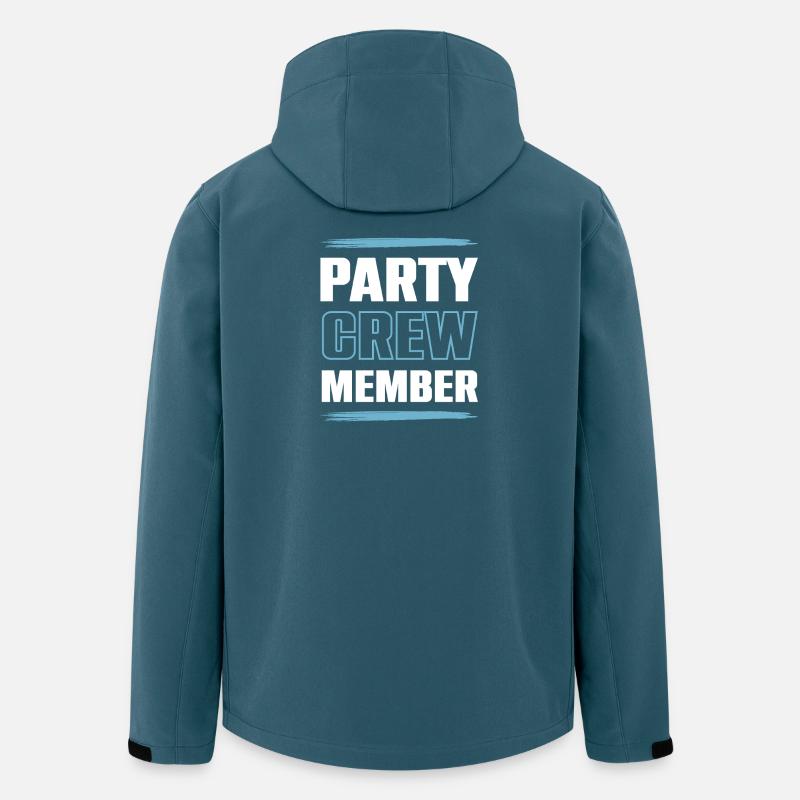 Party Crew - Men’s Recycled Softshell Jacket by Stanley/Stella - stargazer