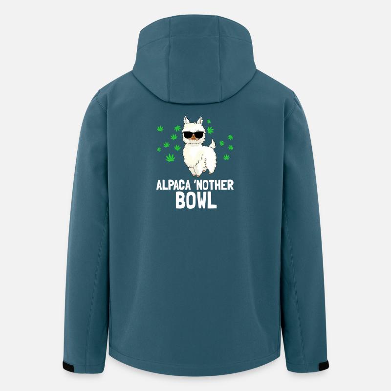 Alpaca Nother Bowl - Men’s Recycled Softshell Jacket by Stanley/Stella - stargazer