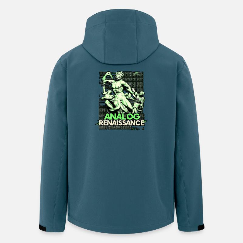 Analog Renaissance - Men’s Recycled Softshell Jacket by Stanley/Stella - stargazer
