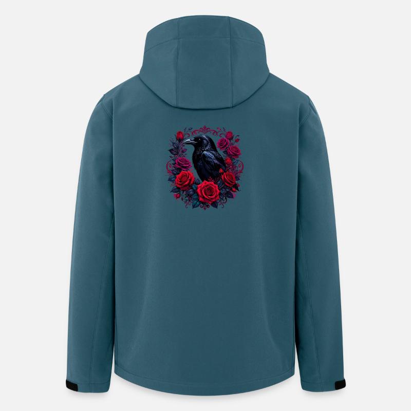Raven in the Rosary - Men’s Recycled Softshell Jacket by Stanley/Stella - stargazer