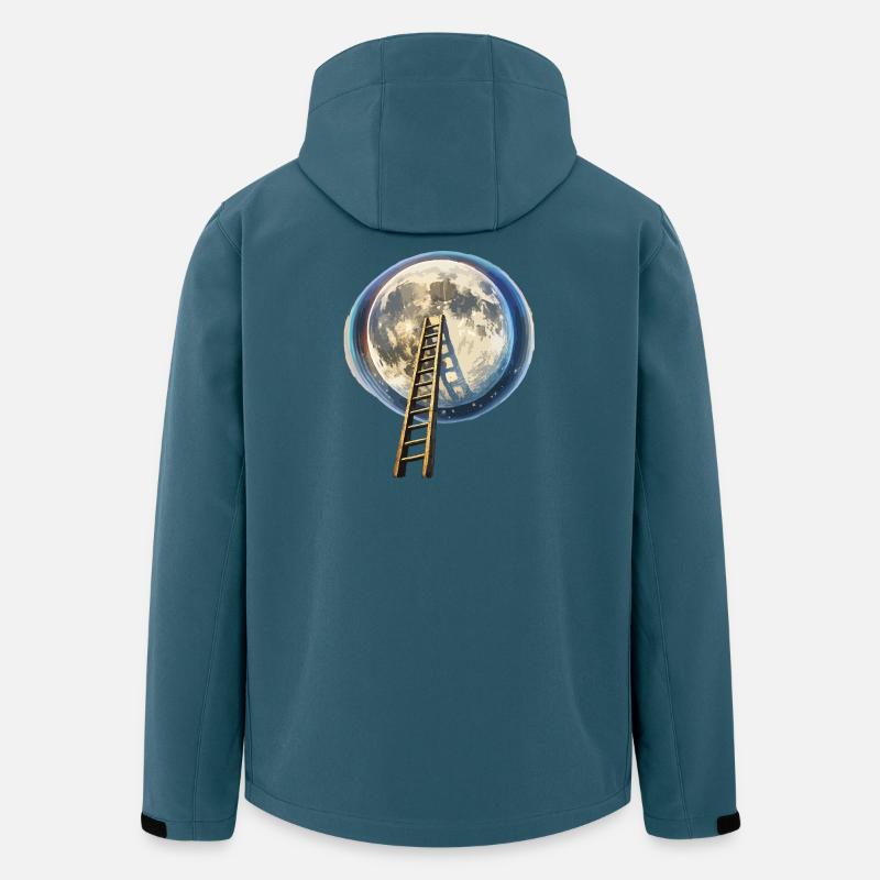 Ladder to the Moon - Men’s Recycled Softshell Jacket by Stanley/Stella - stargazer