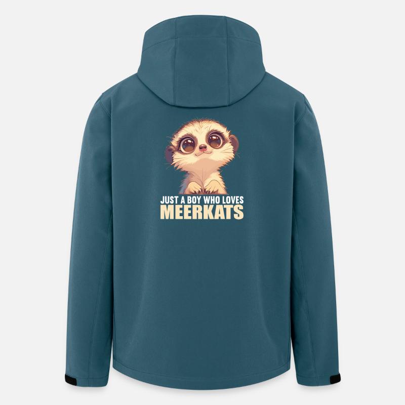 Suricate Erdmännchen - Veste softshell homme en polyester recyclé Stanley/Stella - bleu pétrole foncé