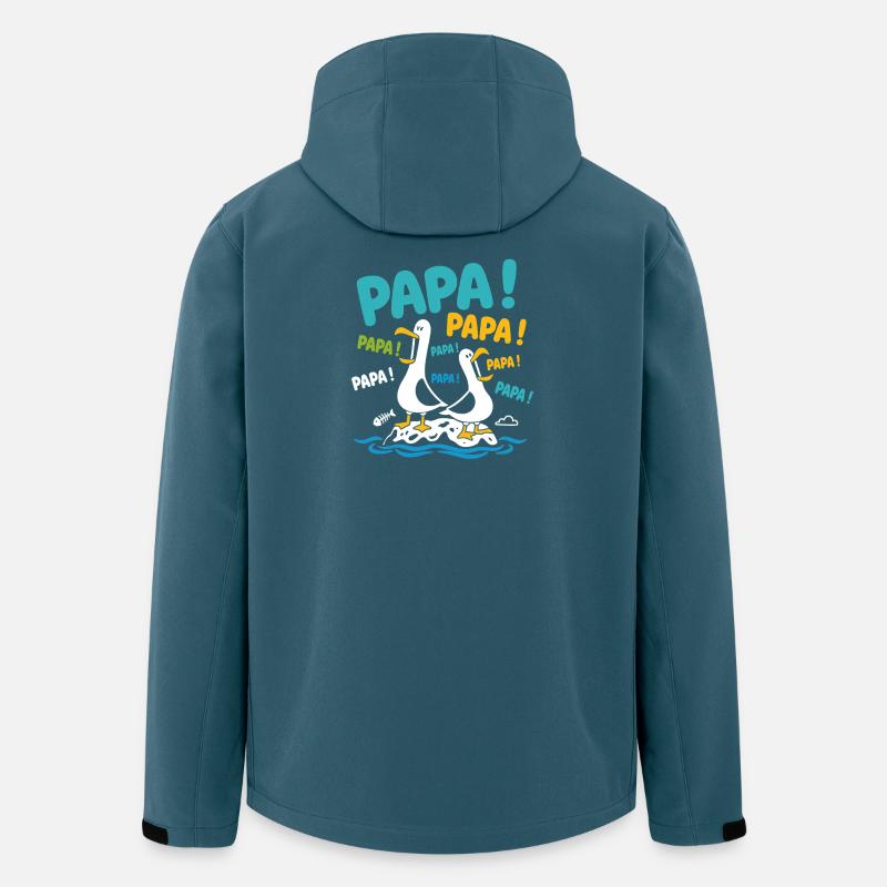 Bird Dads - Men’s Recycled Softshell Jacket by Stanley/Stella - stargazer