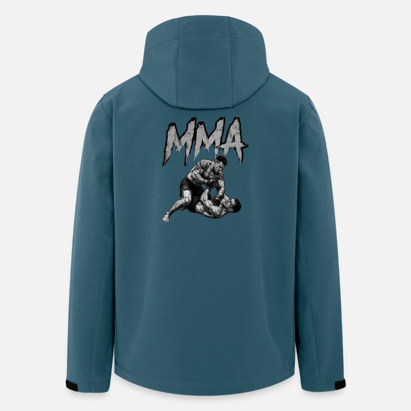 MMA Grappling - Men’s Recycled Softshell Jacket by Stanley/Stella - stargazer