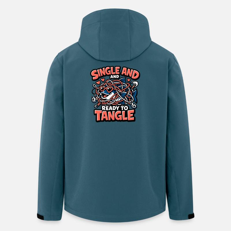 Single and Ready to Tangle - Men’s Recycled Softshell Jacket by Stanley/Stella - stargazer