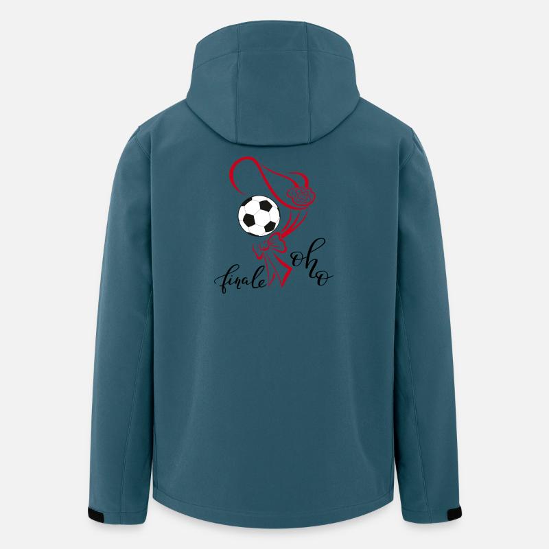 Finale Oho - Recycelte Männer Softshell-Jacke von Stanley/Stella - Dunkles Petrol