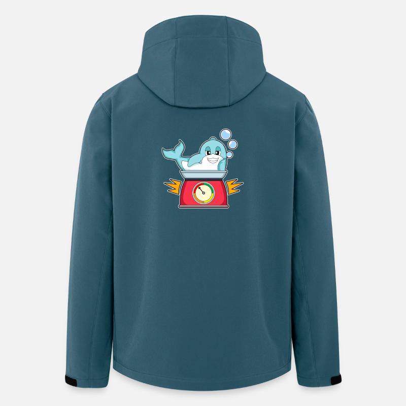 Échelle de cuisine Delfin - Veste softshell homme en polyester recyclé Stanley/Stella - bleu pétrole foncé