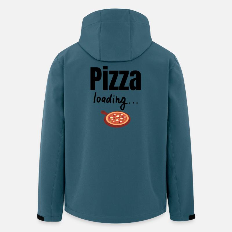 Pizza loading - Recycelte Männer Softshell-Jacke von Stanley/Stella - Dunkles Petrol