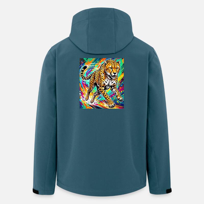 cheetah - Men’s Recycled Softshell Jacket by Stanley/Stella - stargazer