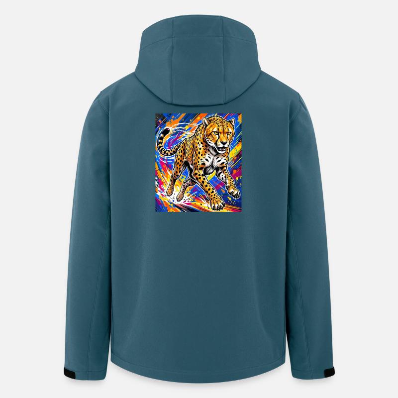 cheetah - Men’s Recycled Softshell Jacket by Stanley/Stella - stargazer