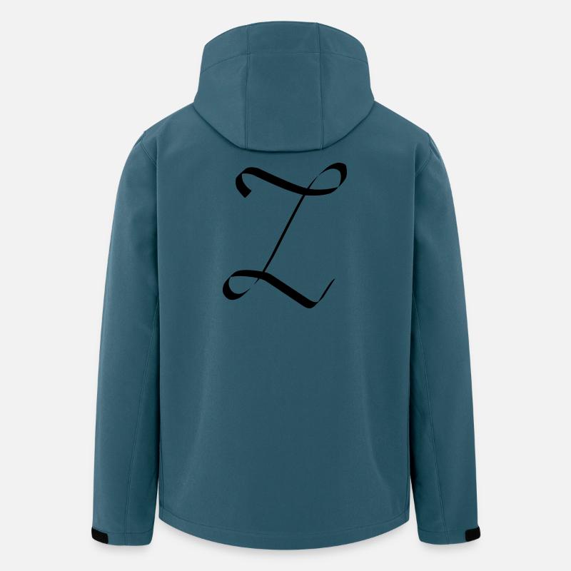 Buchstabe Z - Recycelte Männer Softshell-Jacke von Stanley/Stella - Dunkles Petrol